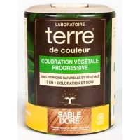 Coloration Végétale Progressive - Sable Doré 100 gr - Terre de Couleur Aromatic provence