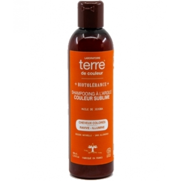 Shampooing à l'Argile Couleur Sublime 200 ml - Terre de Couleur