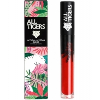 Gloss naturel et vegan 816 ROUGE ORANGE GLOSSY UNLEASH THE TIGER 8ML - ALL TIGERS Aromatic provence