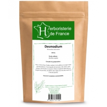 tisane Desmodium feuille coupée 30gr - Herboristerie De France