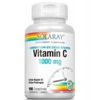 Vitamine C 1000 mg 100 comprimés - Solaray Aromatic provence