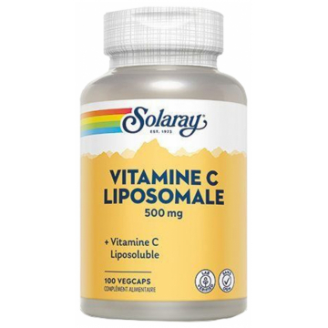 Vitamine C Liposomale 500 mg 100 gélules - Solaray