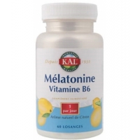 Mélatonine Vitamine B6 60 losanges - Solaray Aromatic provence