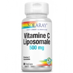 Vitamine C Liposomale 500 mg 30 capsules - Solaray