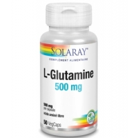 L Glutamine 500mg 50 gélules végétales - Solaray Aromatic provence