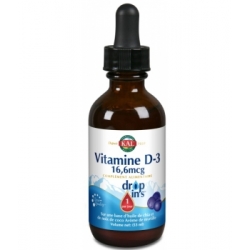 Vitamine D3 Liquide 53ml - Solaray