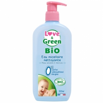 Eau nettoyante bio 500ml - Love and Green