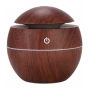 Diffuseur ultrasonique d'huiles essentielles boule mini format USB Marron foncé x1 - Esprit Phyto Aromatic provence