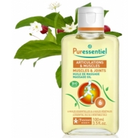 Huile de massage BIO Effort Musculaire - Arnica - Gaulthérie 100ml - Puressentiel Aromatic provence