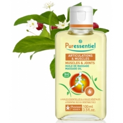 Huile de massage BIO Effort Musculaire - Arnica - Gaulthérie 100ml - Puressentiel