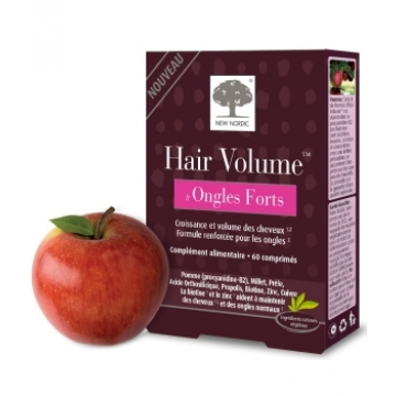 Hair Volume et Ongles Forts 60 comprimés - New Nordic