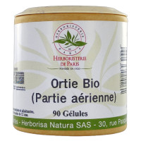 Ortie Bio partie aérienne 90 gélules - Herboristerie de paris silicium organique bien être articulaire Aromatic provence