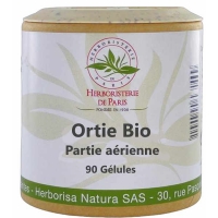 Ortie Bio partie aérienne 90 gélules - Herboristerie de paris silicium organique bien être articulaire Aromatic provence