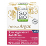 Soin régénérant Anti Rides nuit Précieux Argan 50ml - So Bio Etic anti-âge peptides de lupin Aromatic provence