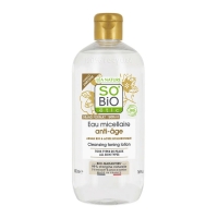 Eau Micellaire anti âge à l'Argan 500ml - So Bio Etic clarté et hydratation du visage Aromatic provence