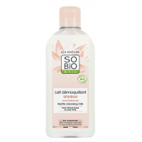 Lait démaquillant au lait d'ânesse bio 200ml - So Bio Etic karité ânesse aloe vera Aromatic provence