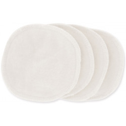 Lot de 4 eco lingettes démaquillantes - Couleur Caramel