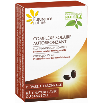 Complexe solaire autobronzant 30 capsules - Fleurance Nature