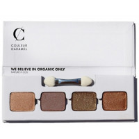 Palette ombre à paupières No 43 L'éternel - Couleur Caramel tons de marron brun Aromatic provence