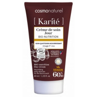 Crème de soin jour Karité Bio nutrition 40ml - Cosmo Naturel karité lait de coco Aromatic provence