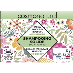 Shampoing solide Cheveux Antipelliculaire 85gr - Cosmo Naturel
