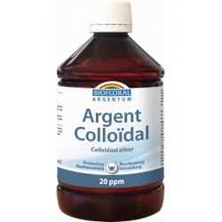 Argent Colloïdal Naturel 20 PPM 500 ml - Biofloral