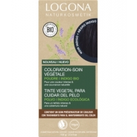 Coloration soin végétale Noir Indigo 100gr - Logona Aromatic provence
