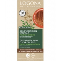 Coloration soin végétale Rouge Henné 100gr - Logona Aromatic provence