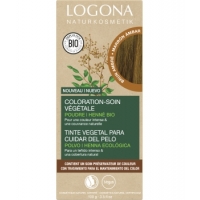 Coloration soin végétale Brun ambré 100gr - Logona Aromatic provence