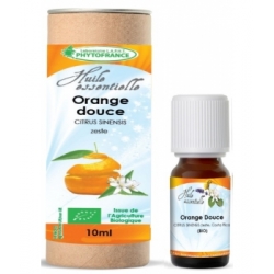 HUILE ESSENTIELLE ORANGE DOUCE BIO PHF 10ml - Phytofrance