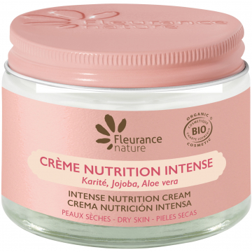 Crème nutrition intense à l'Aloé Véra Bio 50ml - Fleurance Nature