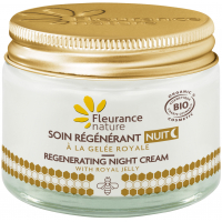 Soin de nuit régénérant à la Gelée Royale Bio 50ml - Fleurance Nature Aromatic provence