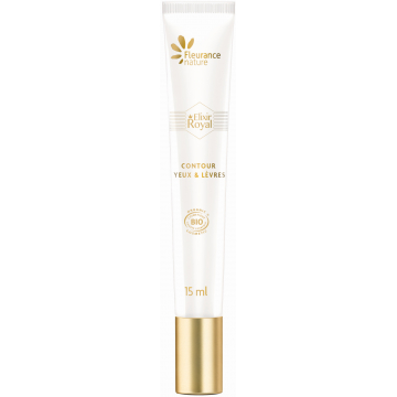 Elixir royal soin contour des yeux et lèvres anti rides 15ml - Fleurance Nature