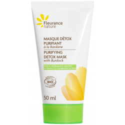 Masque détox purifiant à la Bardane Bio 50ml - Fleurance Nature