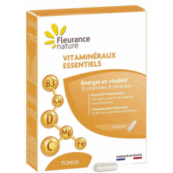 Vitaminéraux essentiels 30 gélules - Fleurance Nature