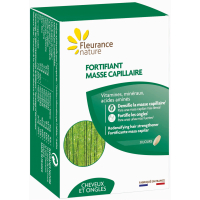 Fortifiant masse capillaire 60 comprimés - Fleurance Nature Aromatic provence santé des cheveux et des ongles