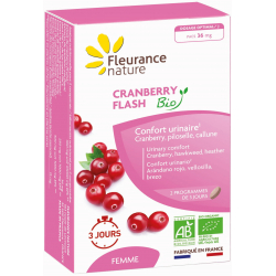 Cranberry flash Bio 14 comprimés - Fleurance Nature