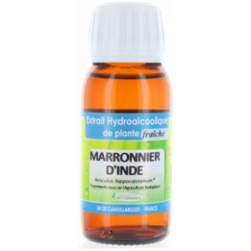 Extrait hydro alcoolique Marronnier d'inde 60ml - Phytofrance
