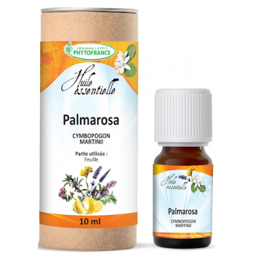 Huile essentielle de Palmarosa Bio 10ml - Phytofrance