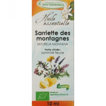 Huile essentielle Sarriette des montagnes 10ml - Phytofrance