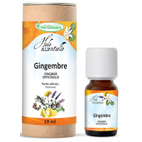 Huile essentielle de Gingembre rhizome Bio 10ml - Phytofrance Aromatic provence