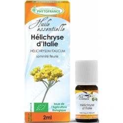 Huile essentielle d'Hélichryse Italienne Sauvage BIO 2ml - Phytofrance