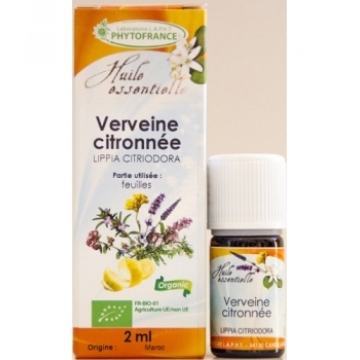 Huile essentielle VERVEINE CITRONNEE BIO 2ml - Phytofrance