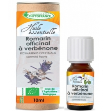Huile essentielle Romarin officinale à Verbénone CT3 10ml - Phytofrance