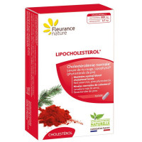 Lipocholestérol Levure de riz rouge Phytostérols 45 comprimés sécables - Fleurance nature contre le cholestérol Aromatic