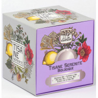 Tisane Be Cube Sérénité bio 24 sachets recharge carton - Provence d'Antan - aromatic Provence