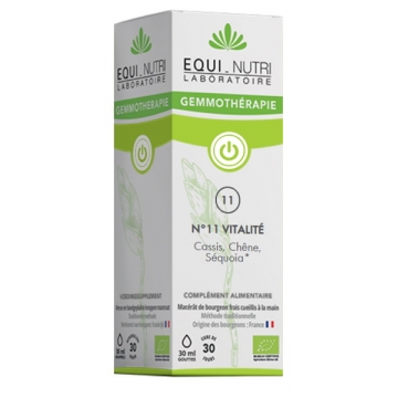 Vitalité No 11 Bio Flacon compte gouttes 30ml - Equi Nutri