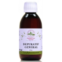 Phyto concentré Dépuratif Général 200 ml - Herboristerie de Paris élimination effet detox digestion Aromatic provence