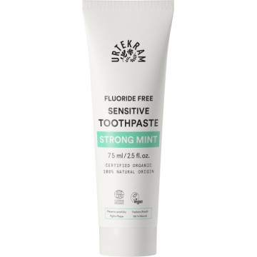 Dentifrice Menthe forte Sensitive 75 ml - Urtekram