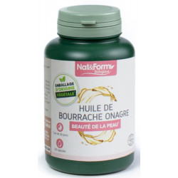 Huile de bourrache bio Huile d'onagre bio 120 capsules - Nat et Form